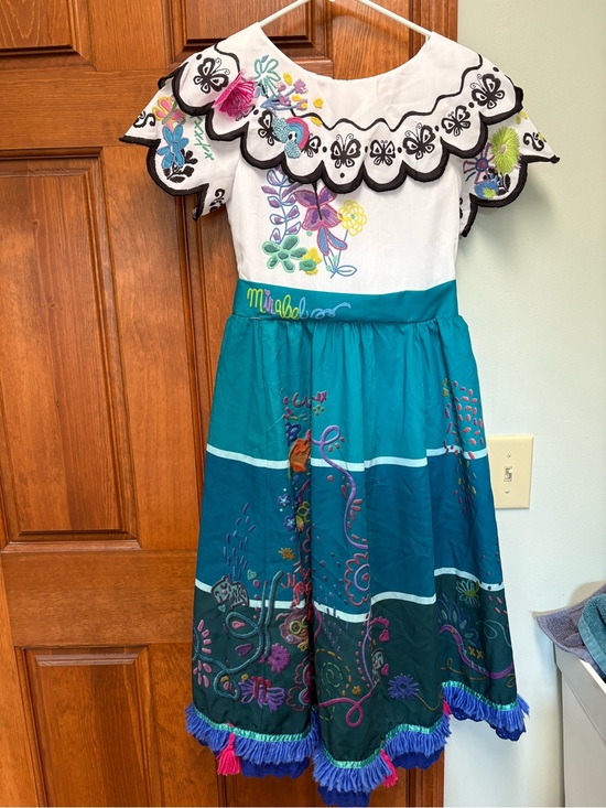 Disney Dresses & Skirts - Encanto Maribel Dress. Disney brand. Worn 1 time for an event. Fits size 8-10.